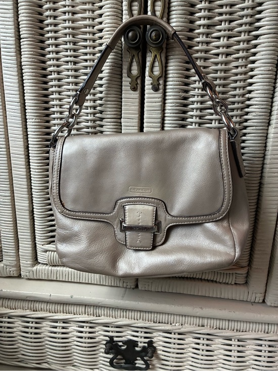 Coach Handbags - Coach medium metallic bag